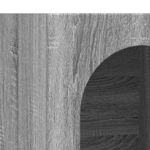 Πλαϊνό γραφείο ELST Γκρίζο Σονομα 59 x 35 x 80.5 εκ.