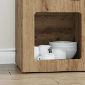 Πλαϊνό γραφείο ELST Artisan Oak 59 x 35 x 80.5 εκ.