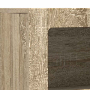 Πλαϊνό γραφείο ELST Δρύς Sonoma 80.5 x 35 x 59 εκ.
