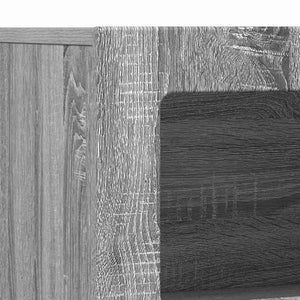 Πλαϊνό γραφείο ELST Γκρίζο Σονομα 80.5 x 35 x 59 εκ.