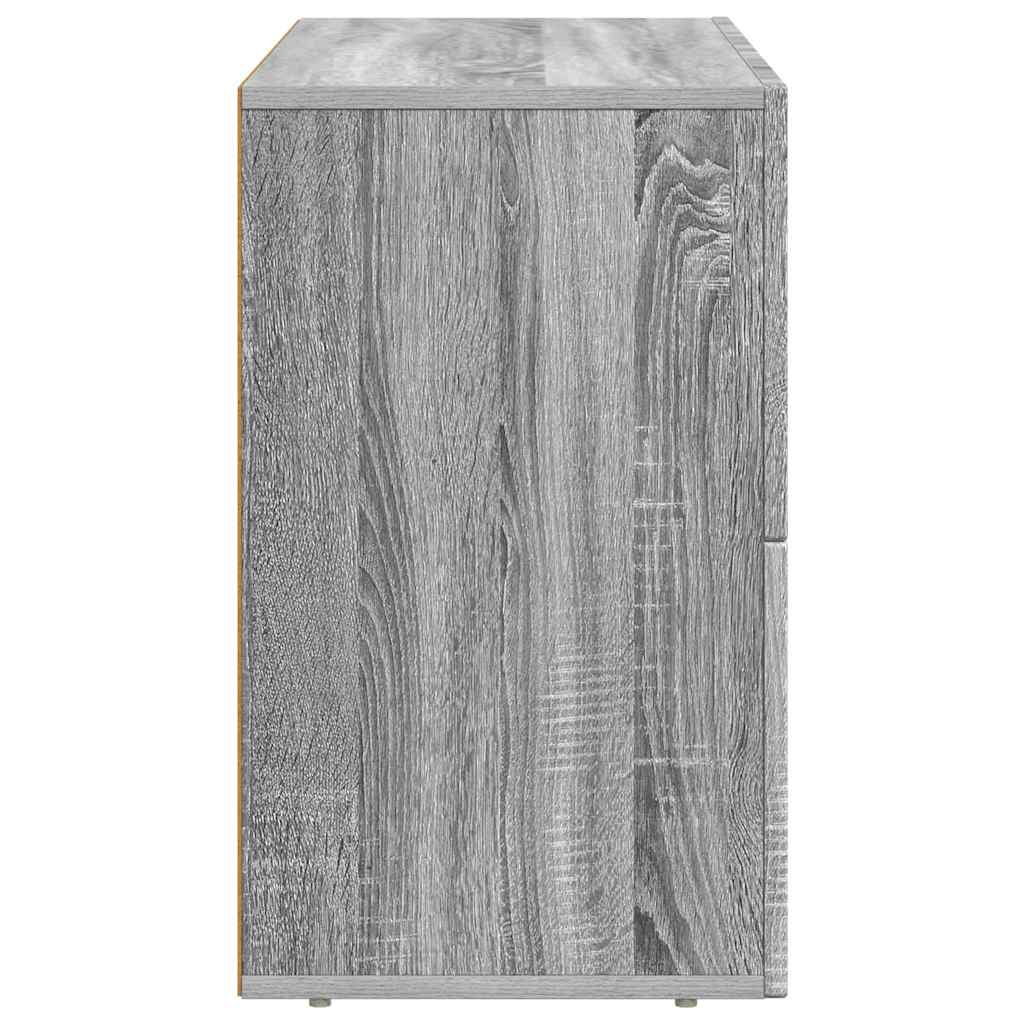 Πλαϊνό γραφείο Γκρίζο Σονομα 80.5 x 35 x 59 εκ.