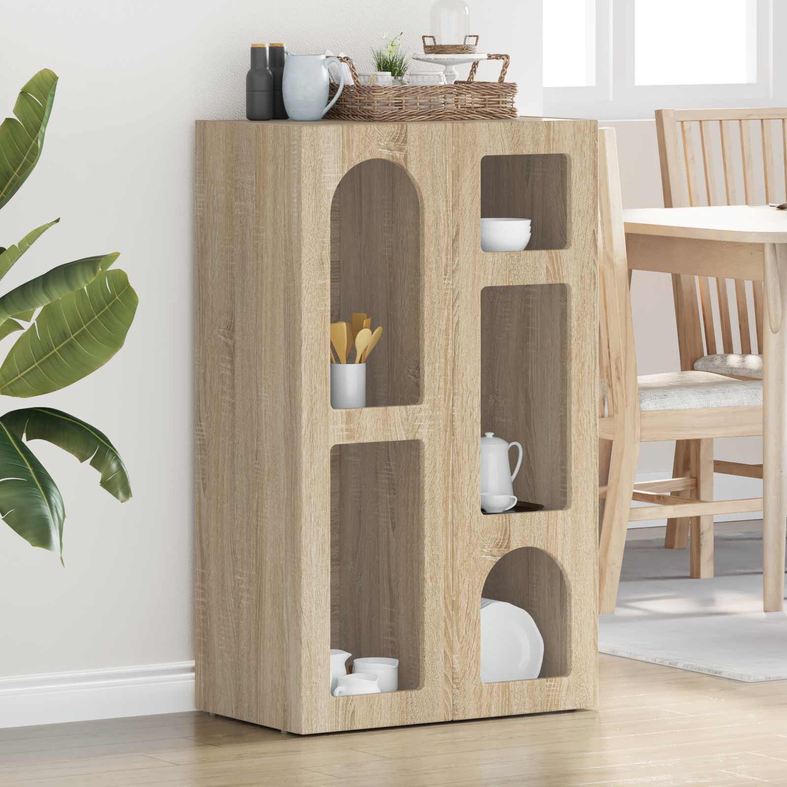 Πλαϊνό γραφείο ELST Δρύς Sonoma 59 x 35 x 100,5 εκ