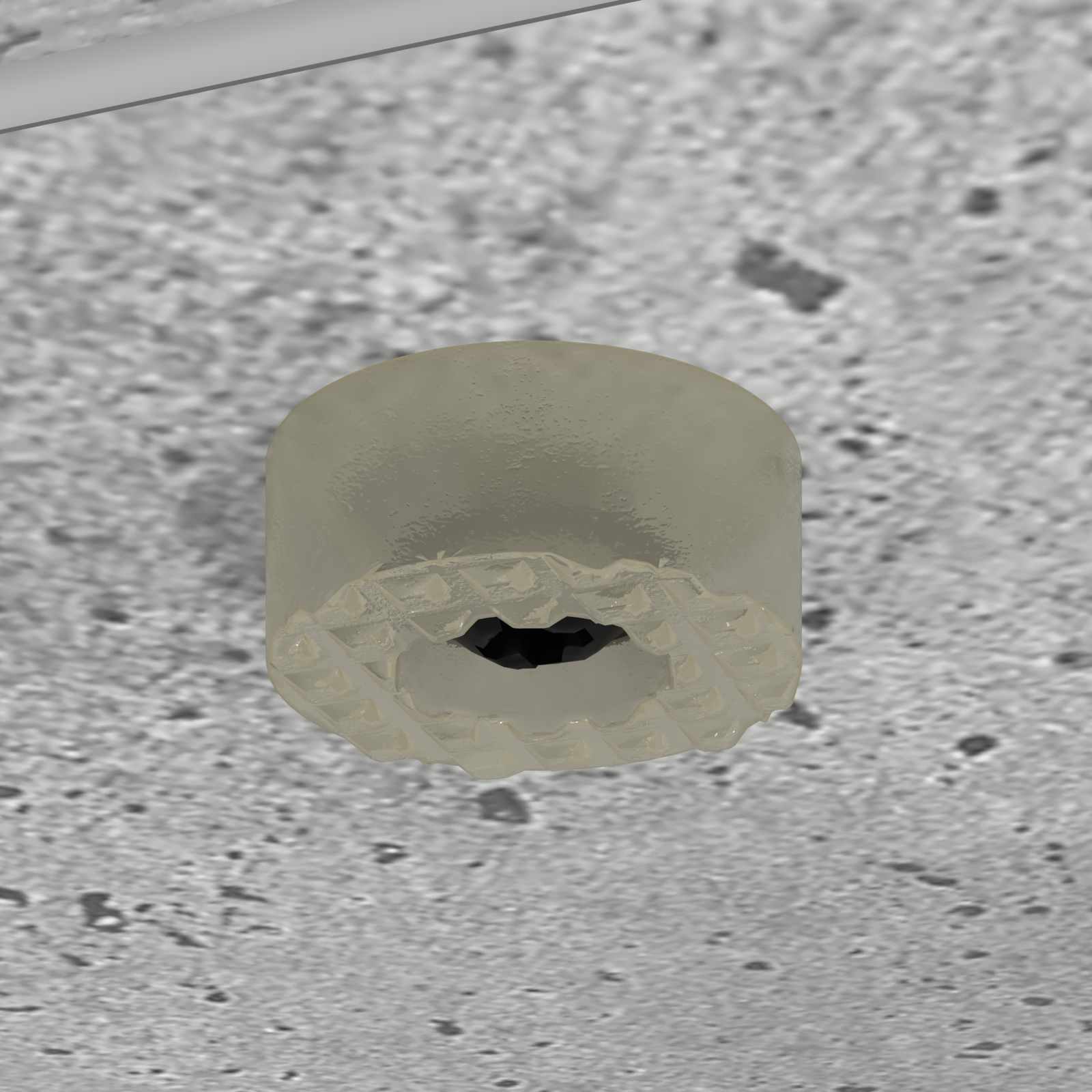 Πλαϊνό γραφείο Σκυρόδεμα Γκρι 59 x 35 x 100,5 εκ