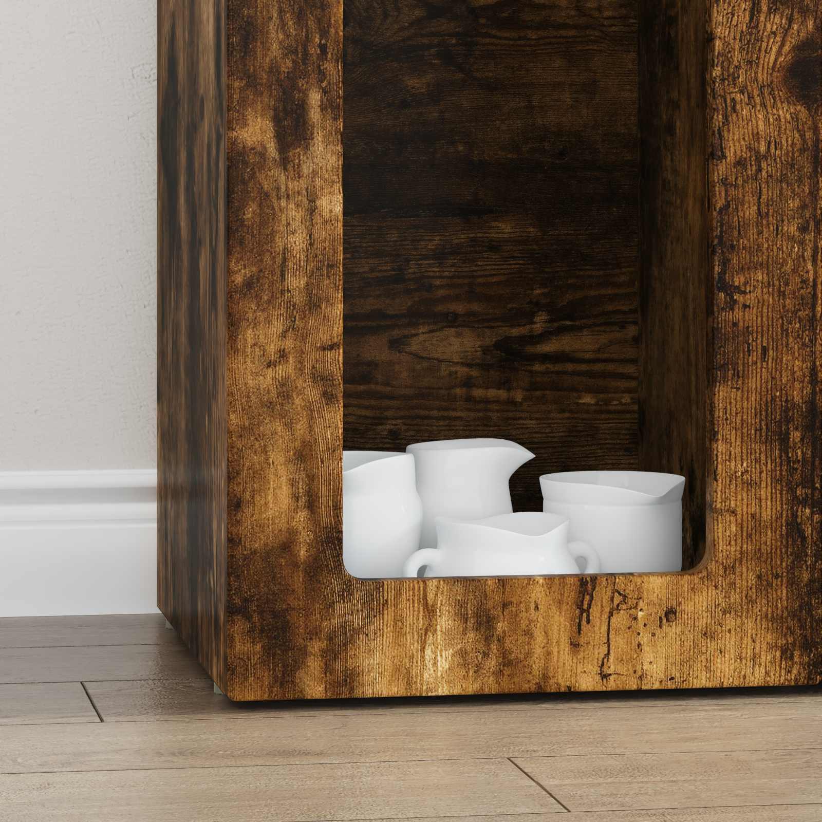 Πλαϊνό γραφείο Καπνιστό Δρύς 59 x 35 x 100,5 εκ