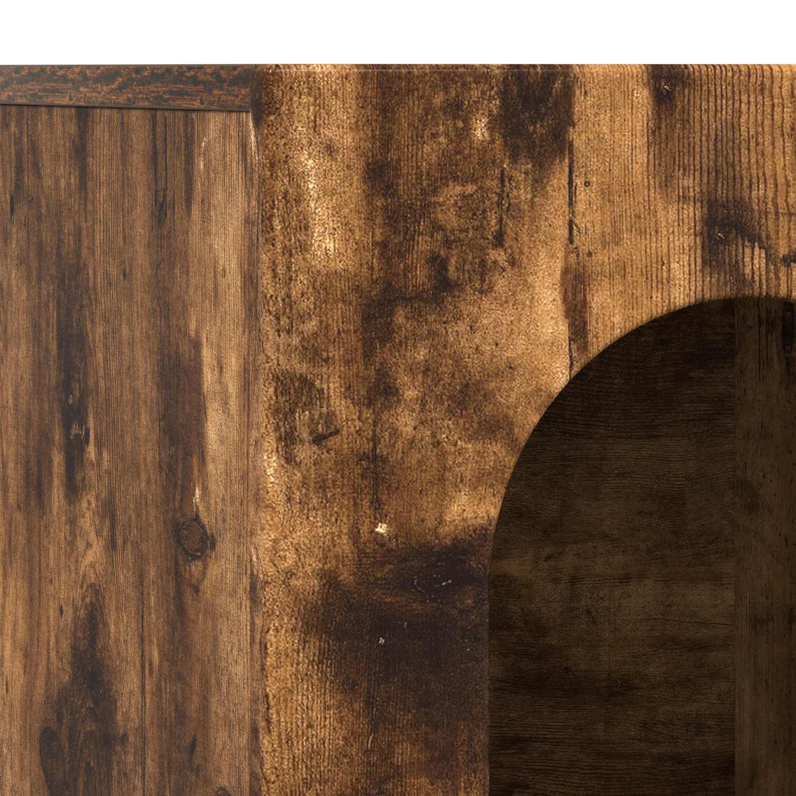 Πλαϊνό γραφείο Καπνιστό Δρύς 100 x 35 x 59 εκ