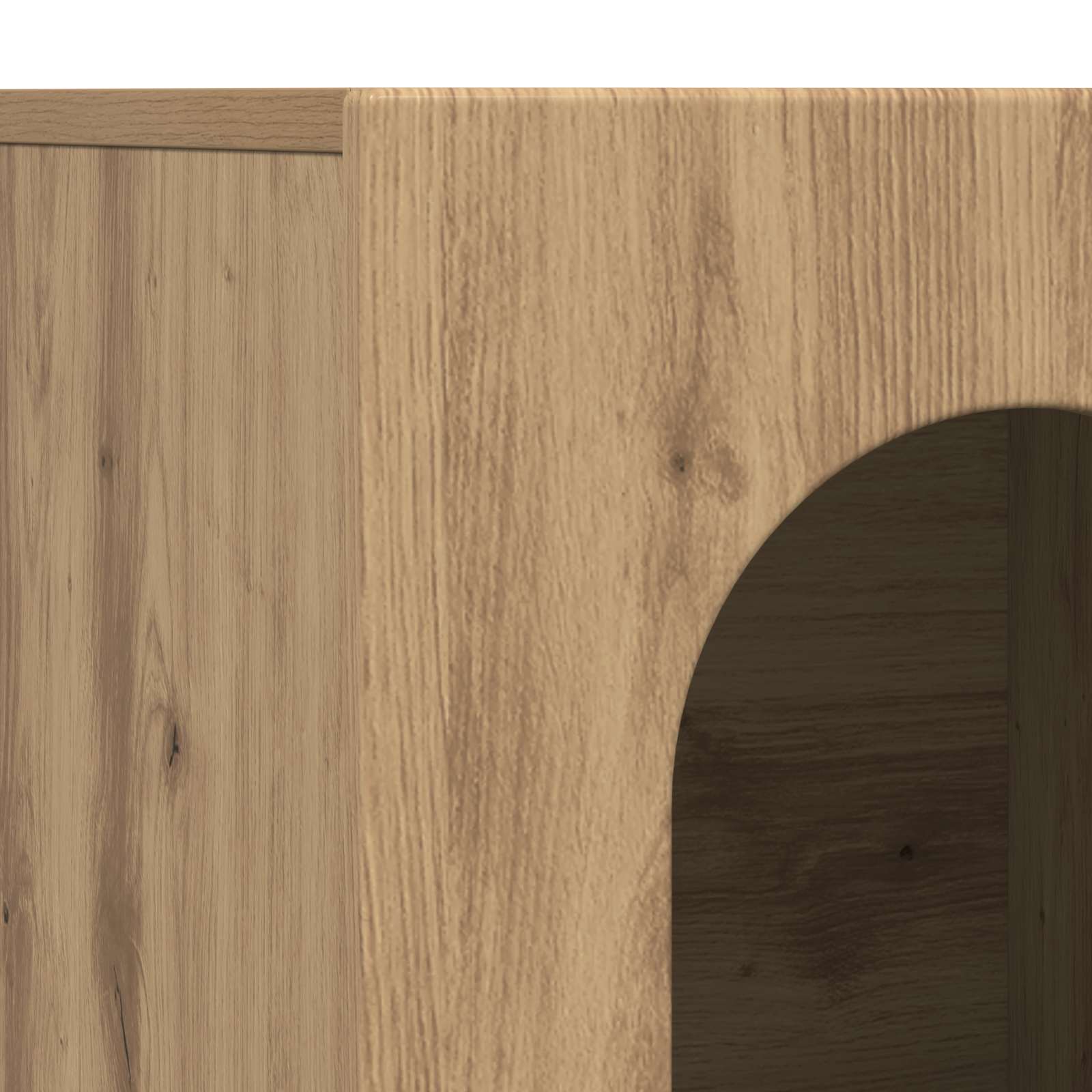 Πλαϊνό γραφείο Artisan Oak 100 x 35 x 59 εκ Επεξεργασμένο ξύλο