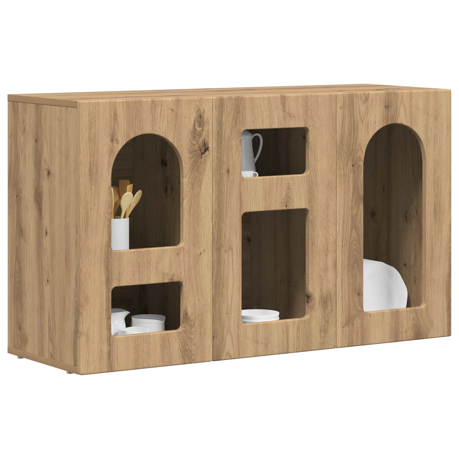 Πλαϊνό γραφείο Artisan Oak 100 x 35 x 59 εκ Επεξεργασμένο ξύλο