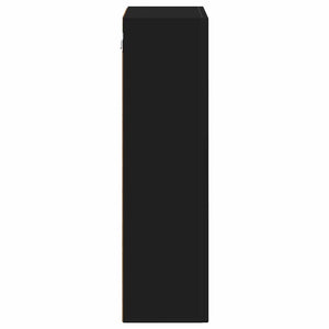 Κρεμαστό ντουλάπι με ράφι ELST Μαύρο 59 x 20 x 71,5 εκ