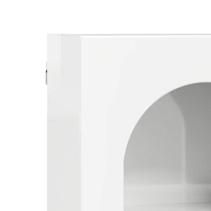 Κρεμαστό ντουλάπι ELST Γυαλιστερό Λευκό 59 x 20 x 71,5 εκ