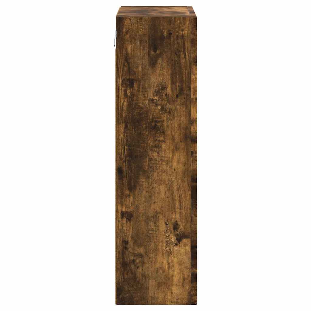 Κρεμαστό ντουλάπι με ράφι Καπνιστό Δρύς 59 x 20 x 71.5 εκ