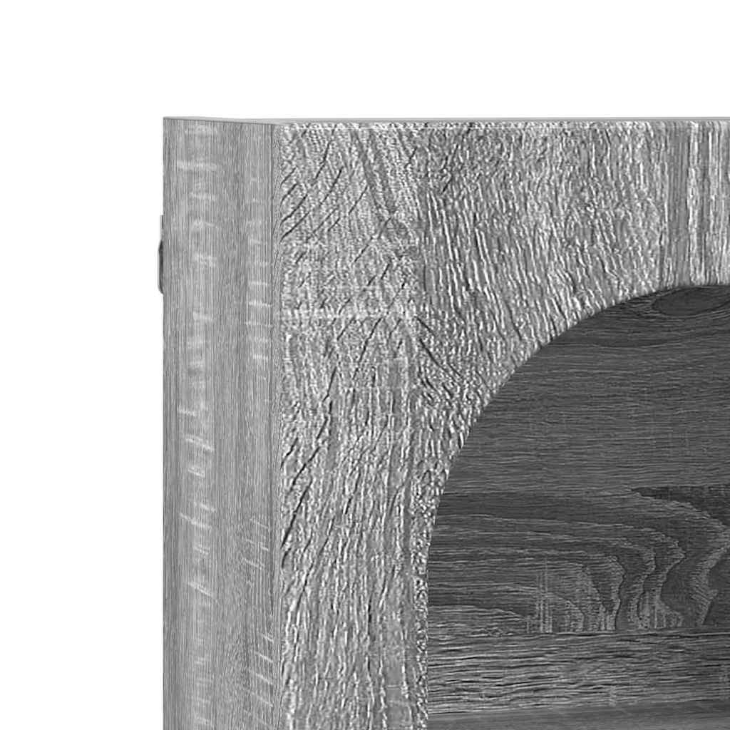 Κρεμαστό ντουλάπι με ράφι Γκρίζο Σονομα 59 x 20 x 71.5 εκ