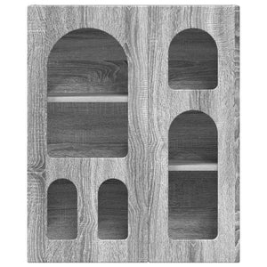 Κρεμαστό ντουλάπι με ράφι ELST Γκρι Sonoma 59 x 20 x 71,5 εκ