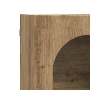 Κρεμαστό ντουλάπι με ράφι ELST Artisan Δρυς 59 x 20 x 71,5 εκ