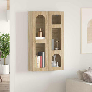 Κρεμαστό ντουλάπι με ράφι ELST Sonoma Δρυς 59 x 20 x 100 εκ