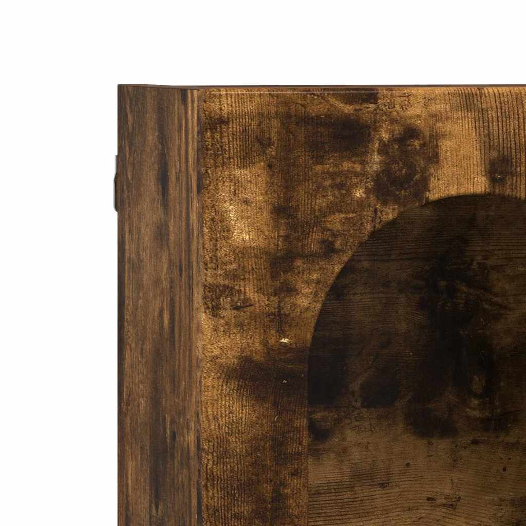 Κρεμαστό ντουλάπι με ράφι Καπνιστό Δρύς 59 x 20 x 100 εκ