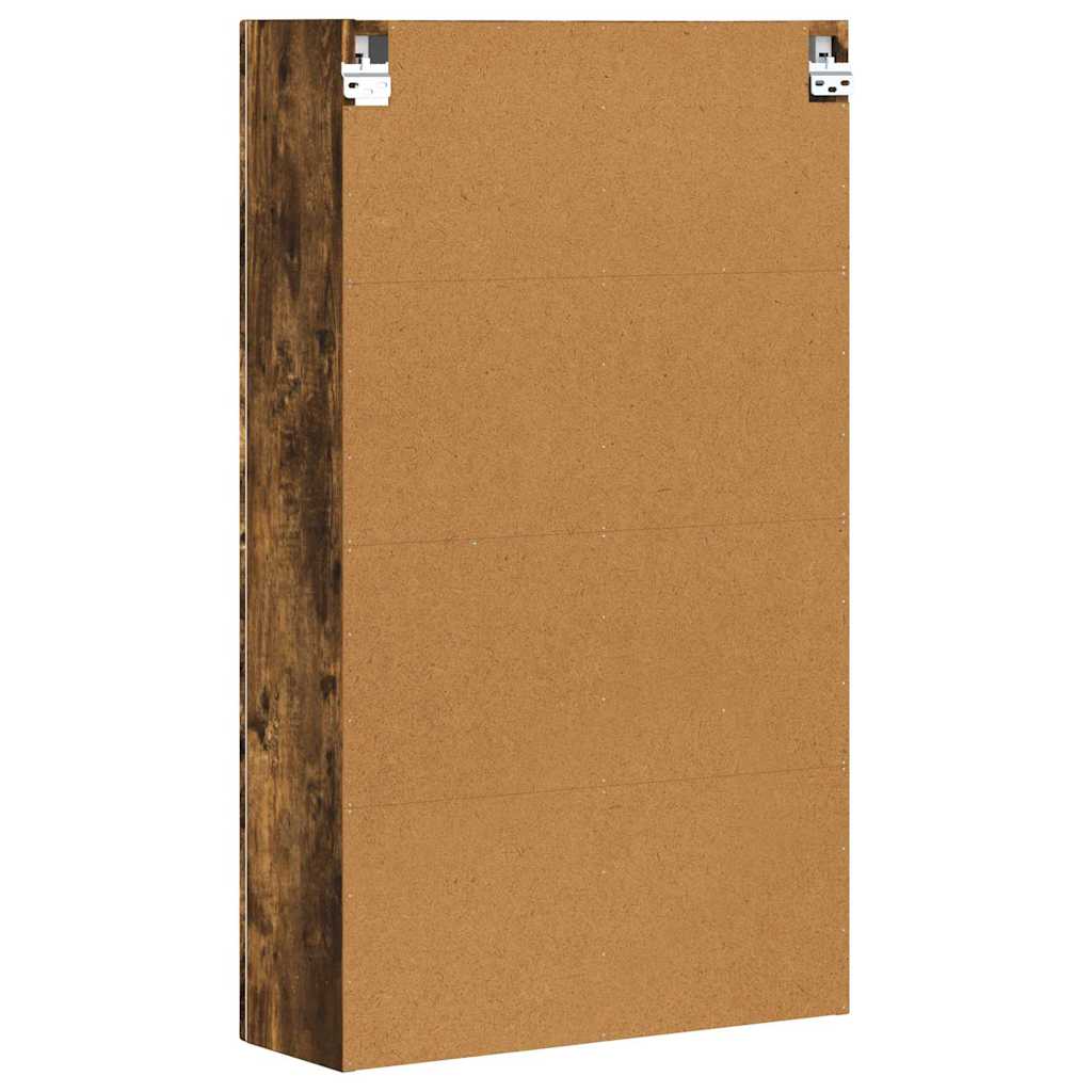 Κρεμαστό ντουλάπι με ράφι Καπνιστό Δρύς 59 x 20 x 100 εκ