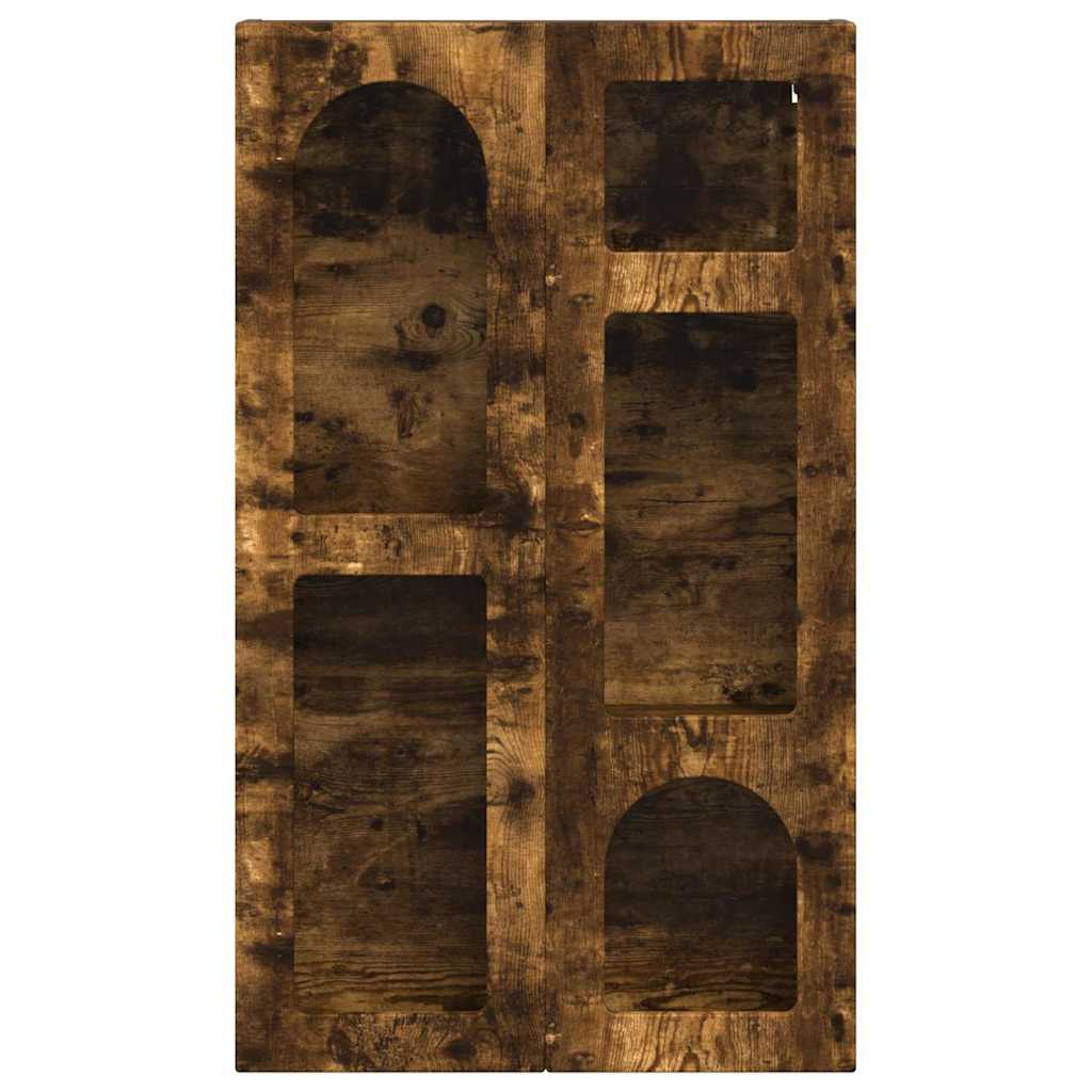 Κρεμαστό ντουλάπι με ράφι Καπνιστό Δρύς 59 x 20 x 100 εκ