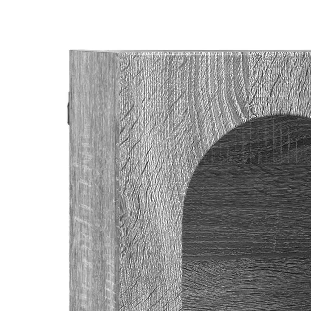 Κρεμαστό ντουλάπι με ράφι Γκρίζο Σονομα 59 x 20 x 100 εκ