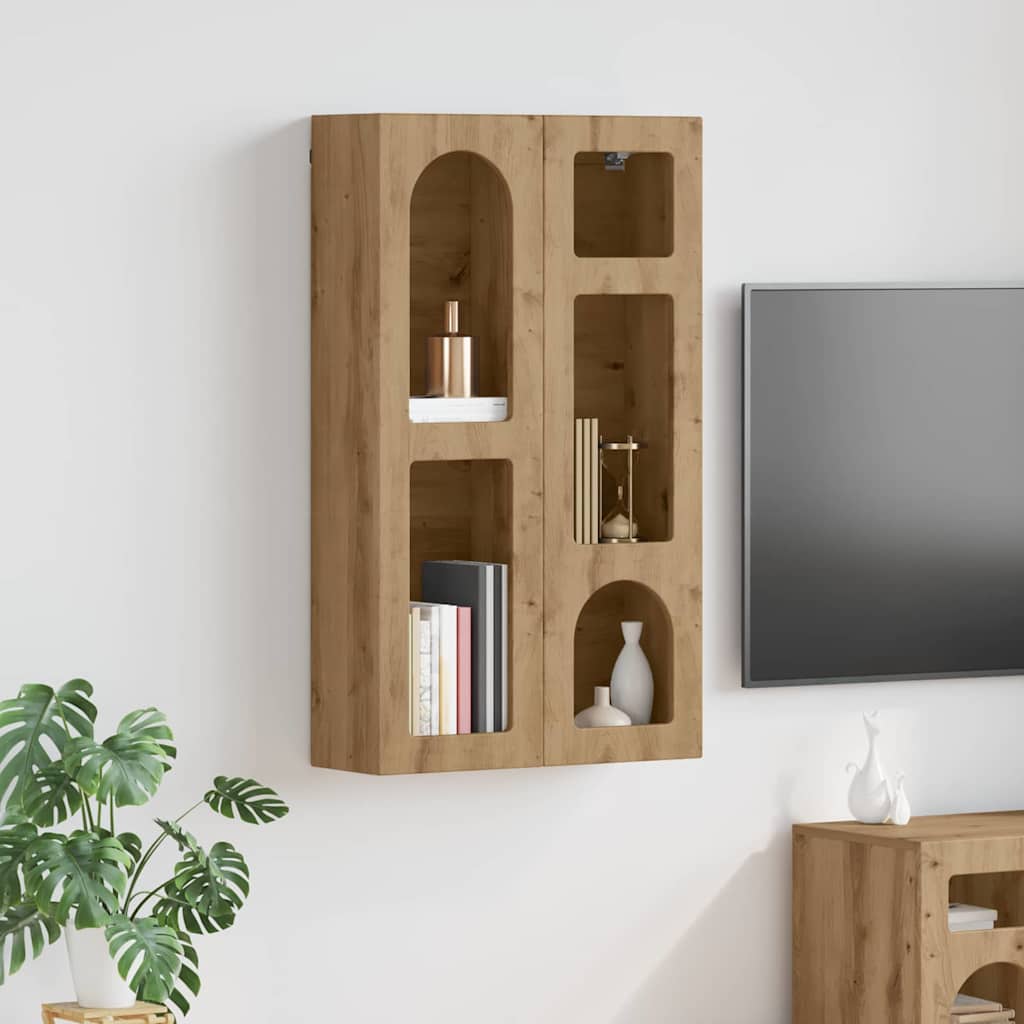 Κρεμαστό ντουλάπι με ράφι Artisan Oak 59 x 20 x 100 εκ
