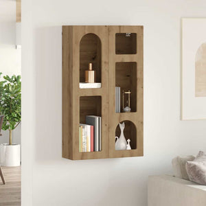 Κρεμαστό ντουλάπι με ράφι ELST Artisan Δρυς 59 x 20 x 100 εκ