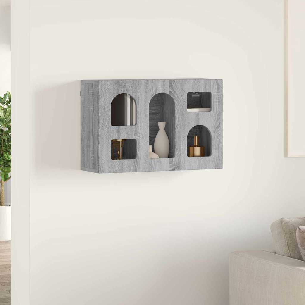 Κρεμαστό ντουλάπι με ράφι Γκρίζο Σονομα 60 x 20 x 40 εκ