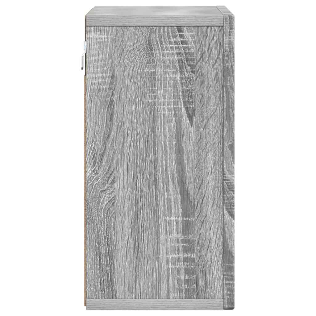 Κρεμαστό ντουλάπι με ράφι Γκρίζο Σονομα 60 x 20 x 40 εκ