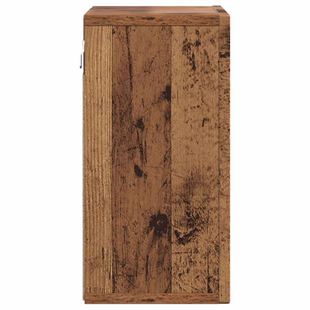 Κρεμαστό ντουλάπι Παλιό ξύλο 60 x 20 x 40 εκ Επεξεργασμένο ξύλο