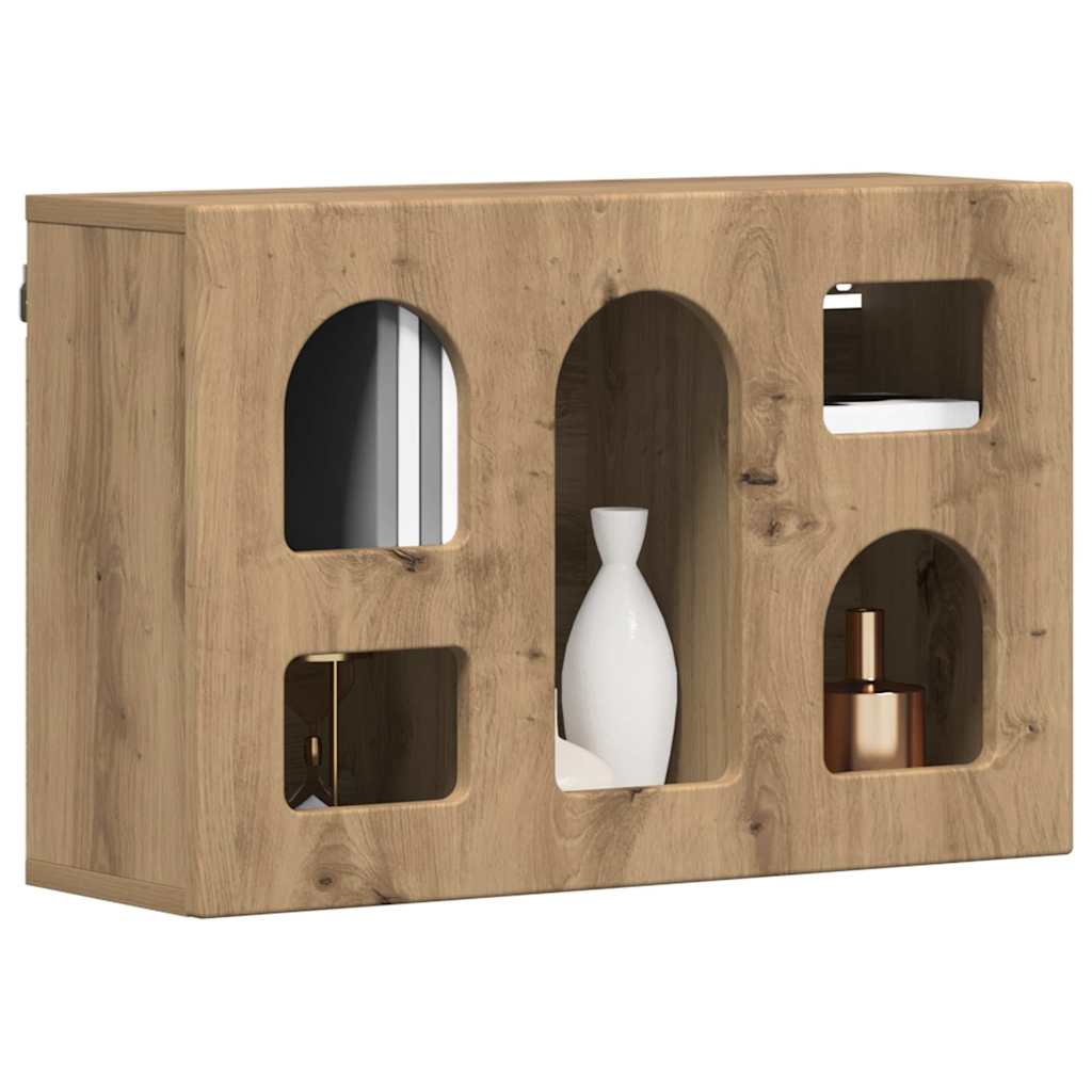 Κρεμαστό ντουλάπι με ράφι Επιτοίχιο Artisan Oak 60 x 20 x 40 εκ