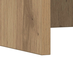 Επιτοίχιο γραφείο Artisan Oak Επεξεργασμένο Ξύλο