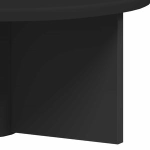 Ράφι Τοίχου 2 pcs Μαύρο 38 x 19 x 19 εκ Επεξεργασμένο ξύλο - Pakobazaar