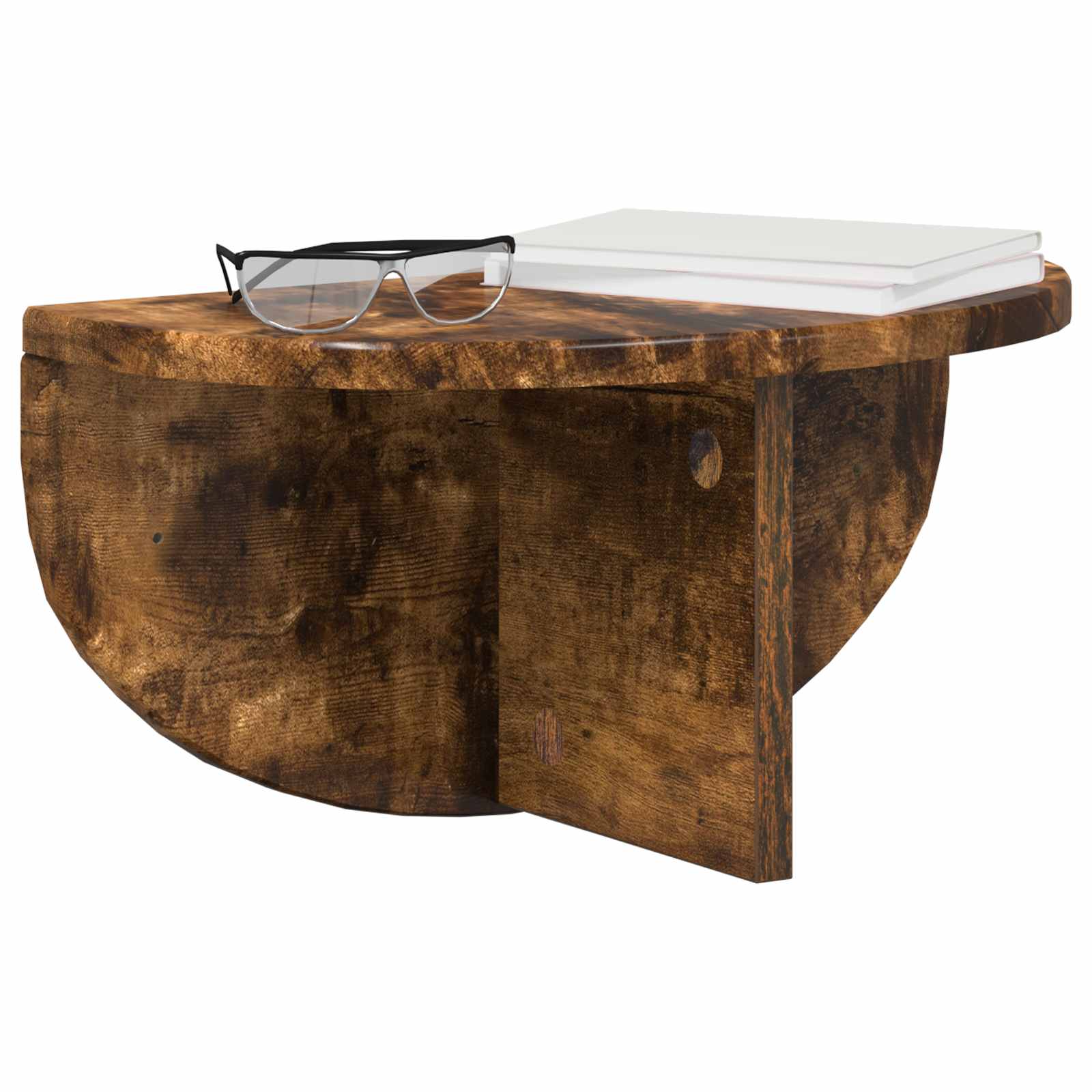 Ράφι Τοίχου Καπνιστό Δρύς 38 x 19 x 19 εκ Επεξεργασμένο ξύλο