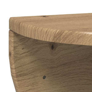 Ράφι Τοίχου 2 τμχ. Artisan Oak 38 x 19 x 19 εκ