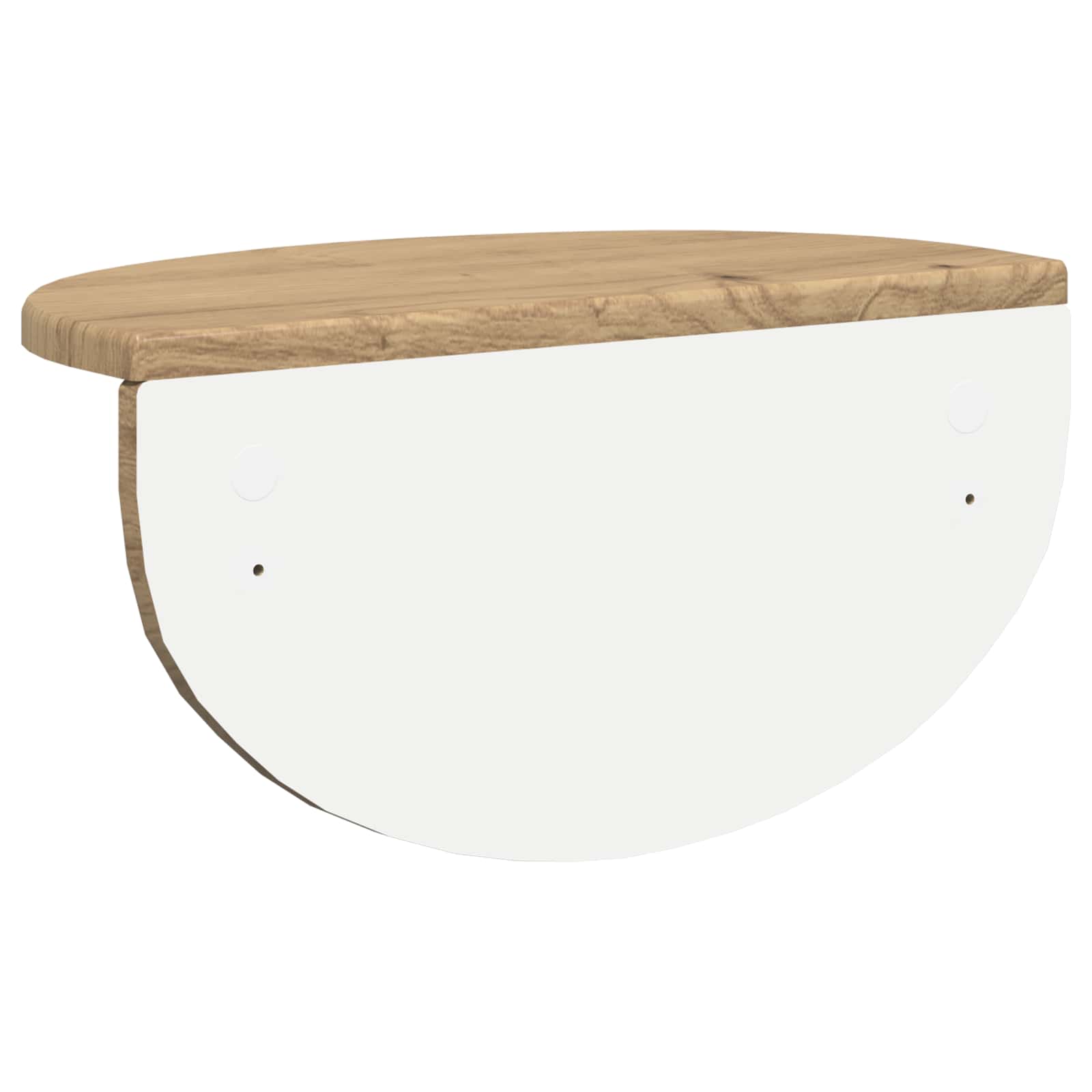 Ράφι Τοίχου Επιτοίχιο 2 pcs Artisan Oak 38 x 19 x 19 εκ