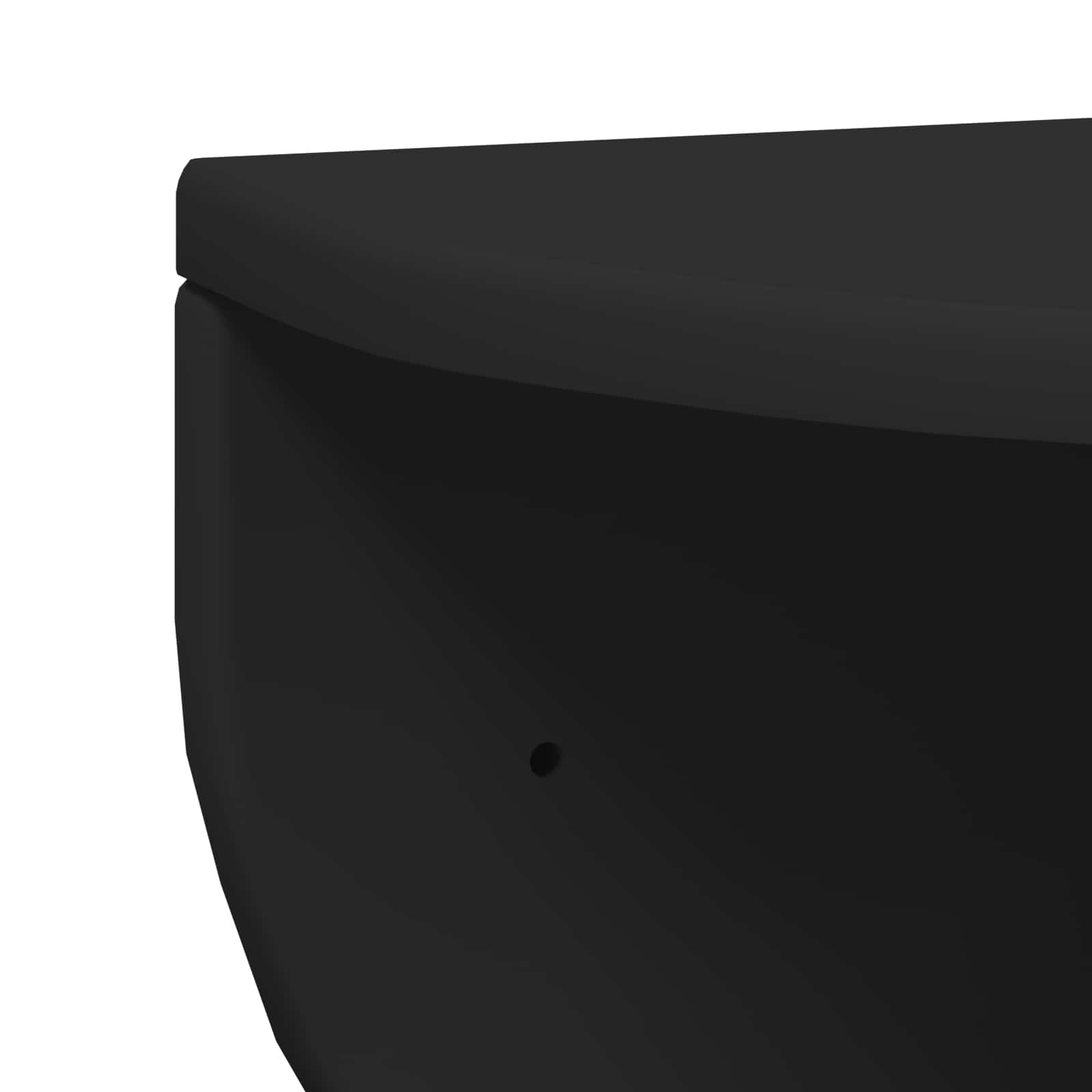 Ράφι Τοίχου 2 pcs Μαύρο 48 x 24 x 24 εκ Επεξεργασμένο ξύλο - Pakobazaar