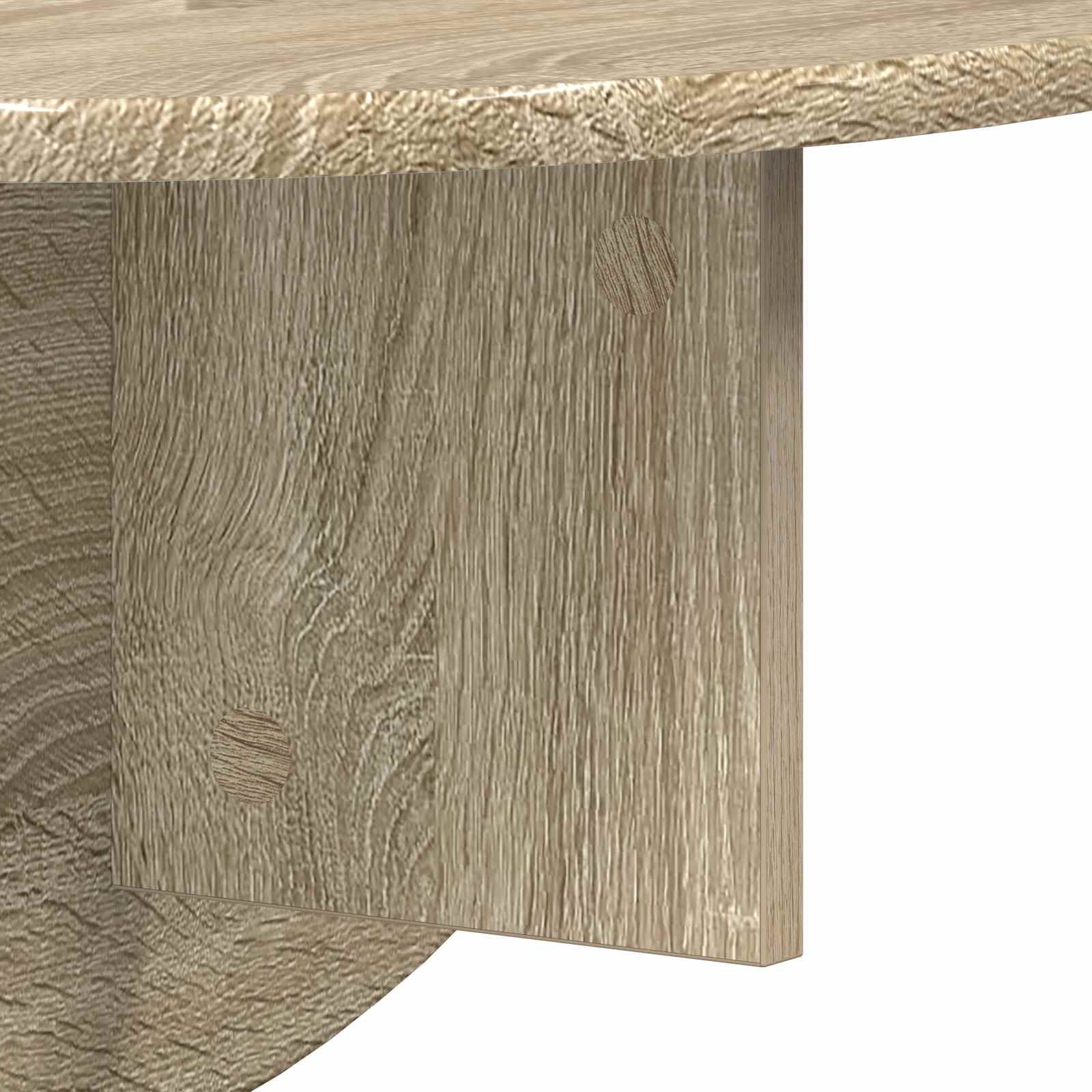 Ράφι Τοίχου Δρύς Sonoma 48 x 24 x 24 εκ Επεξεργασμένο ξύλο - Pakobazaar