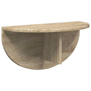 Ράφι Τοίχου Επιτοίχιο 2 pcs Δρύς Sonoma 48 x 24 x 24 εκ - Pakobazaar