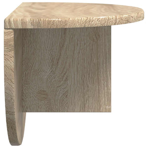 Ράφι Τοίχου Επιτοίχιο 2 pcs Δρύς Sonoma 48 x 24 x 24 εκ - Pakobazaar