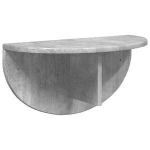 Ράφι Τοίχου Επιτοίχιο 2 pcs Σκυρόδεμα Γκρι 48 x 24 x 24 εκ - Pakobazaar