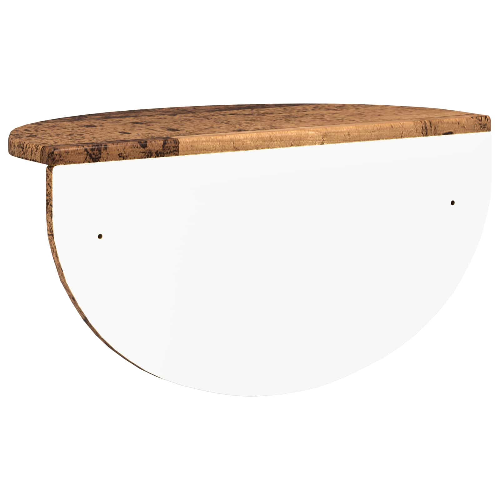 Ράφι Τοίχου 2 pcs Παλιό ξύλο 48 x 24 x 24 εκ Επεξεργασμένο ξύλο - Pakobazaar