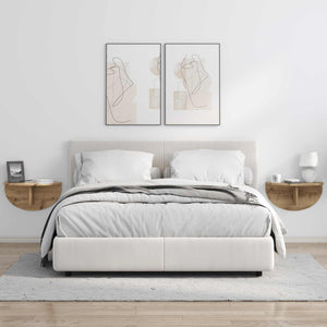 Ράφι Τοίχου Artisan Oak 48 x 24 x 24 εκ Επεξεργασμένο ξύλο - Pakobazaar