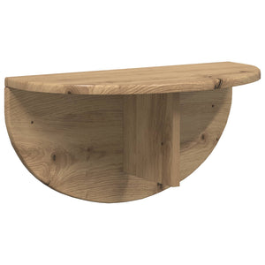 Ράφι Τοίχου Επιτοίχιο 2 pcs Artisan Oak 48 x 24 x 24 εκ - Pakobazaar