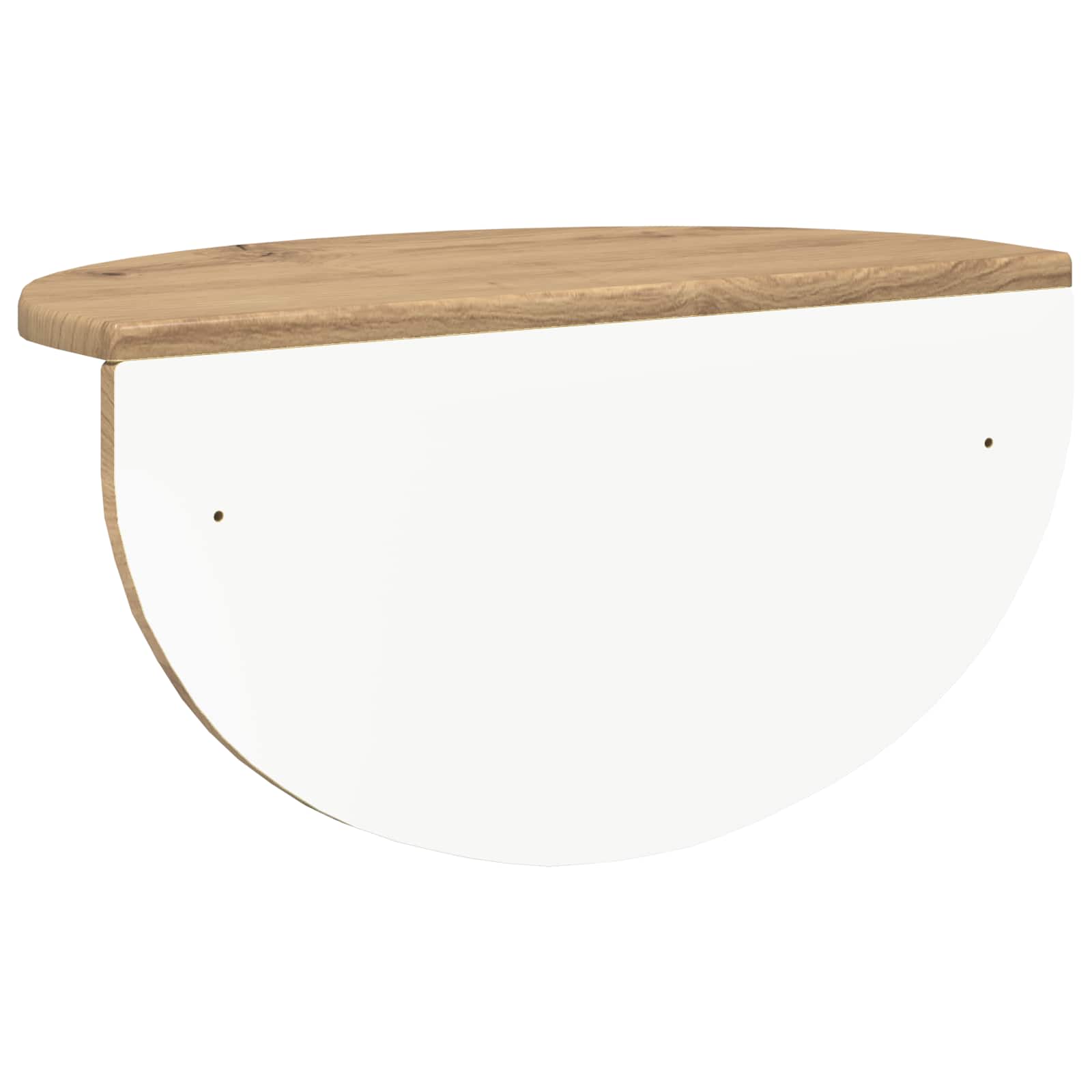 Ράφι Τοίχου Επιτοίχιο 2 pcs Artisan Oak 48 x 24 x 24 εκ - Pakobazaar