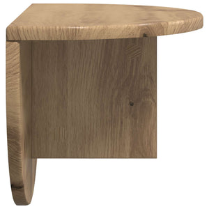 Ράφι Τοίχου Επιτοίχιο 2 pcs Artisan Oak 48 x 24 x 24 εκ - Pakobazaar