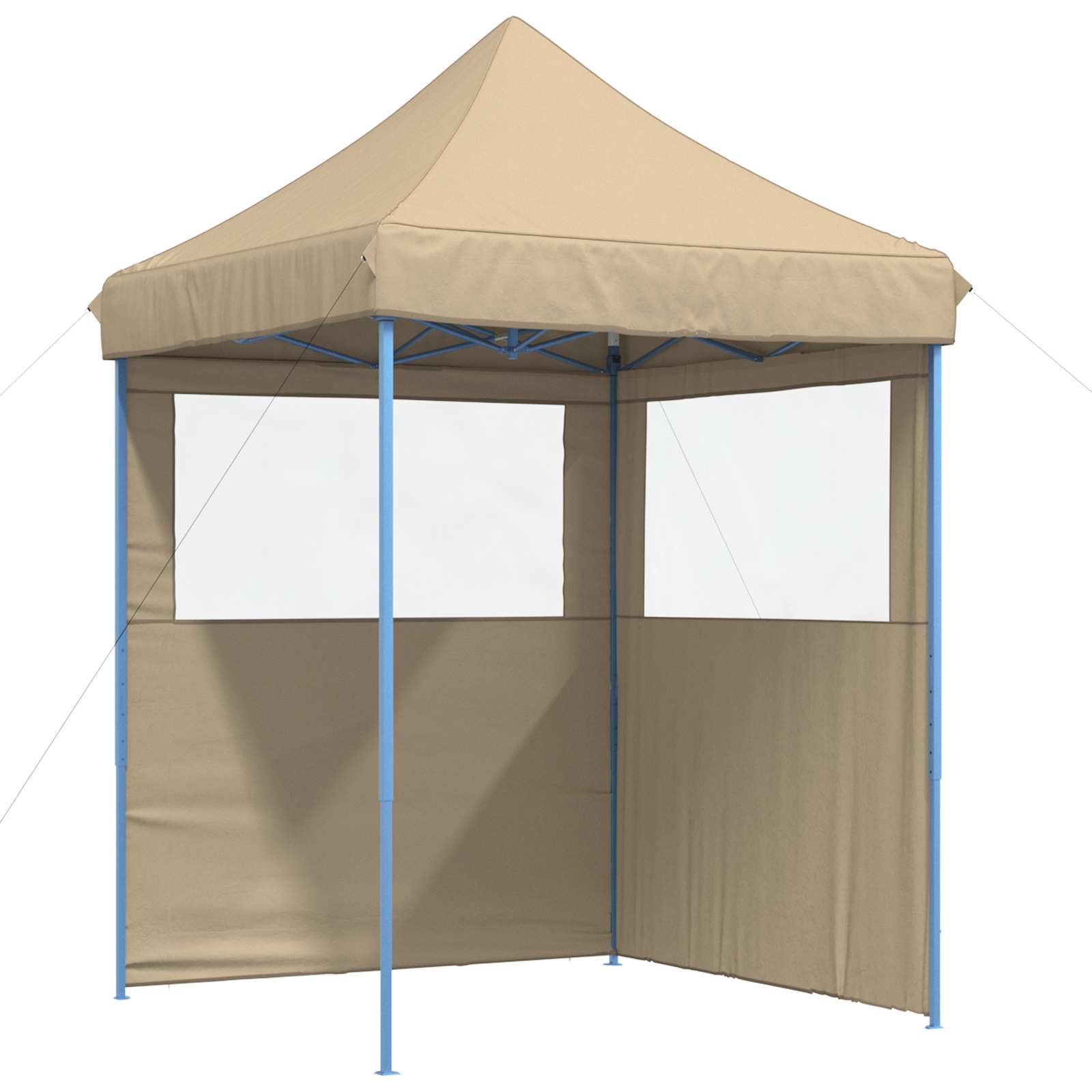 Σκηνή Πάρτυ Μπεζ 200 x 200 x 306 εκ. Ύφασμα Όξφορντ - Pakobazaar