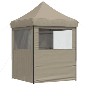 Σκηνή Πάρτυ Taupe 200 x 200 x 306 εκ. Ύφασμα Όξφορντ - Pakobazaar