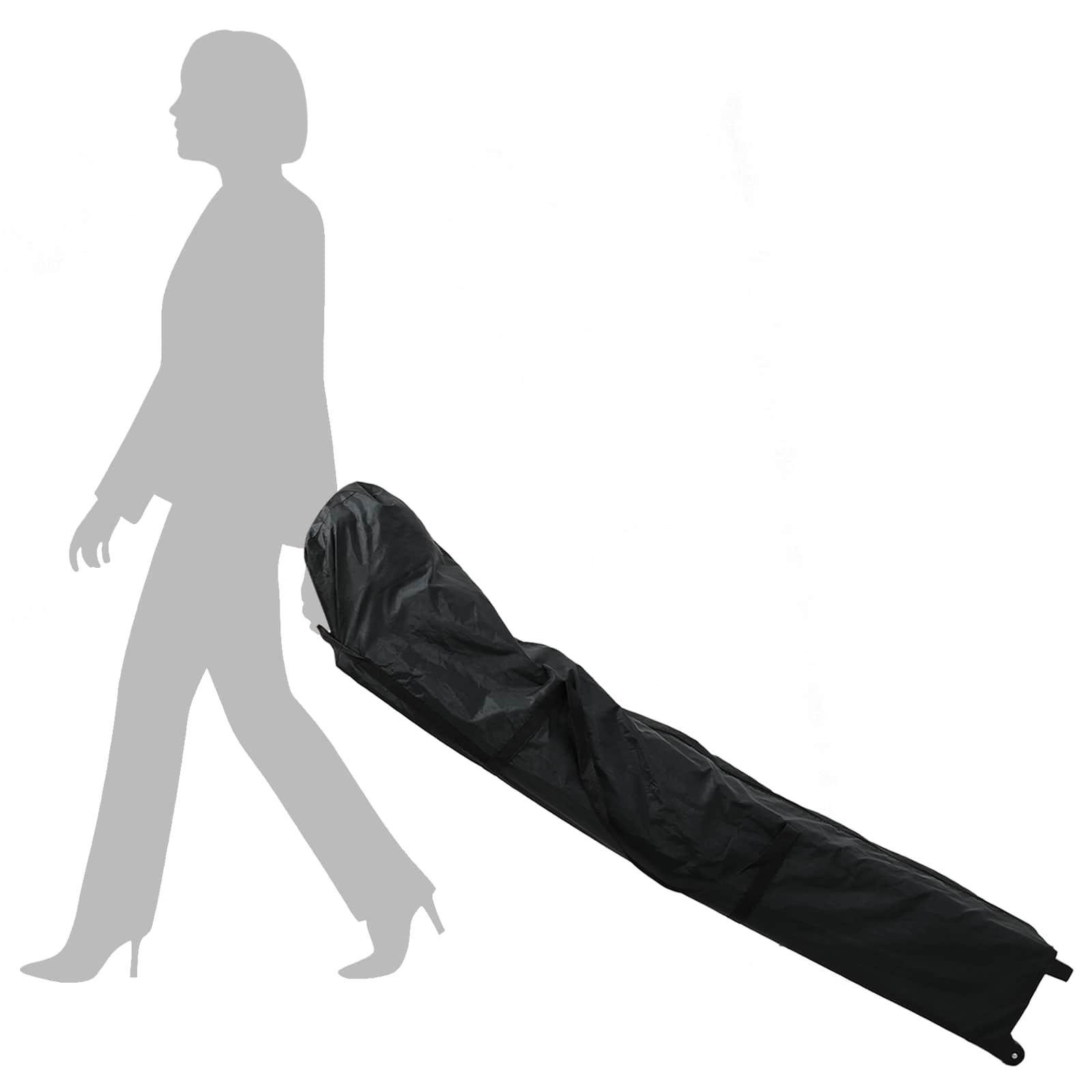 Σκηνή Πάρτυ Πορτοκαλί 200 x 200 x 306 εκ. Ύφασμα Όξφορντ - Pakobazaar