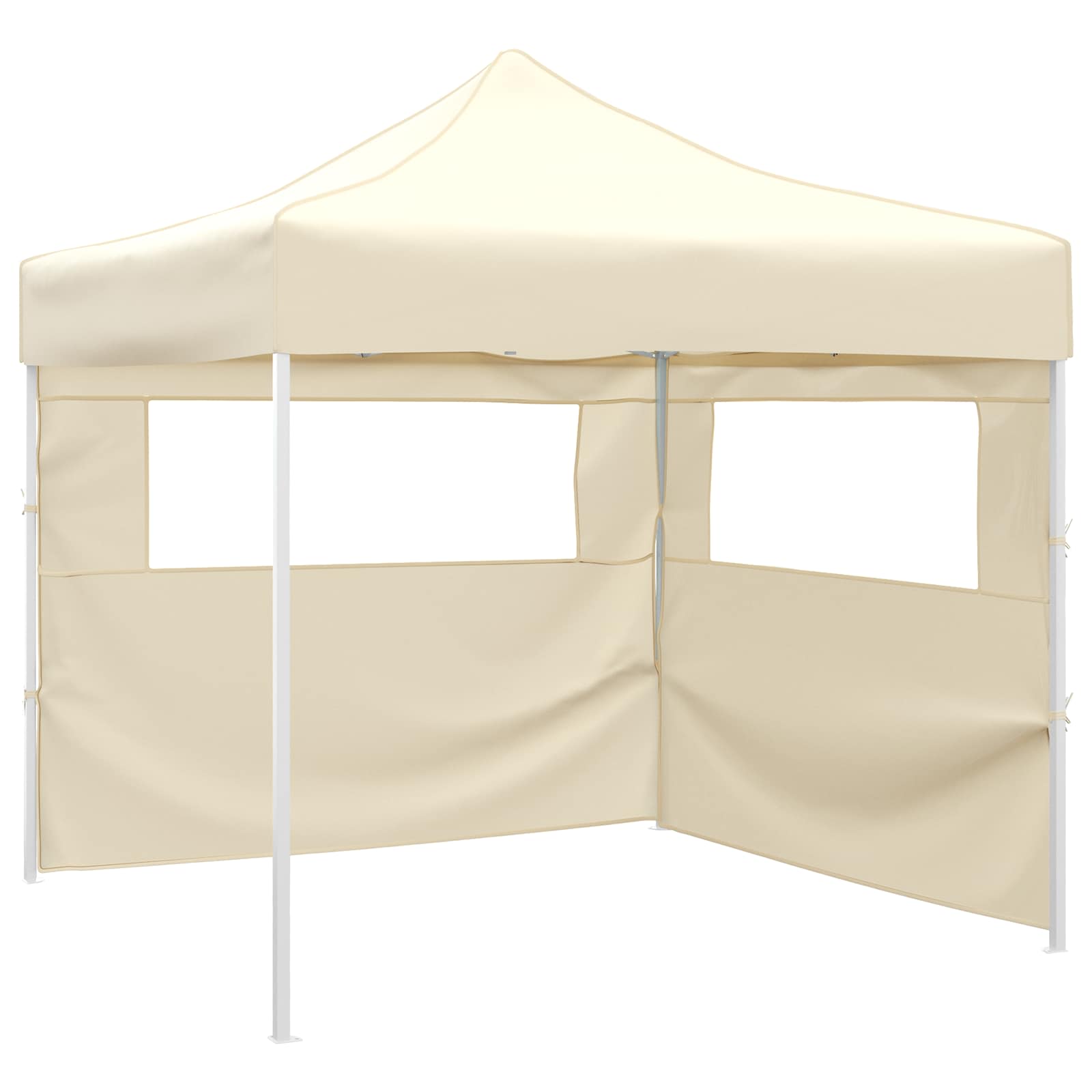 Σκηνή Πάρτυ Κρεμ 291 x 291 x 315 εκ Ύφασμα Όξφορντ - Pakobazaar
