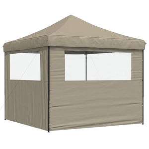 Σκηνή Πάρτυ Taupe 292 x 292 x 315 εκ Ύφασμα Όξφορντ - Pakobazaar