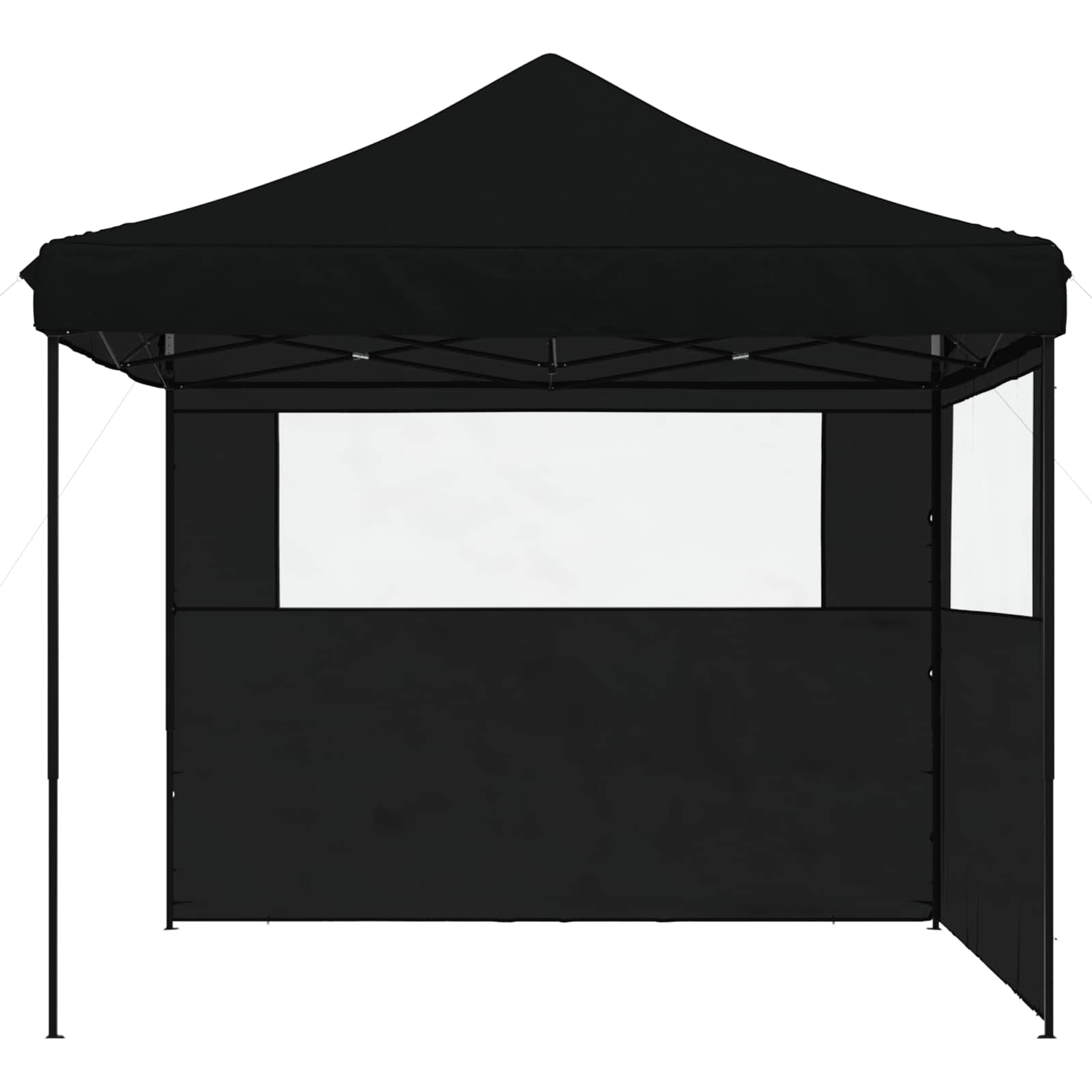 Σκηνή Πάρτυ Μαύρο 292 x 292 x 315 εκ Ύφασμα Όξφορντ - Pakobazaar