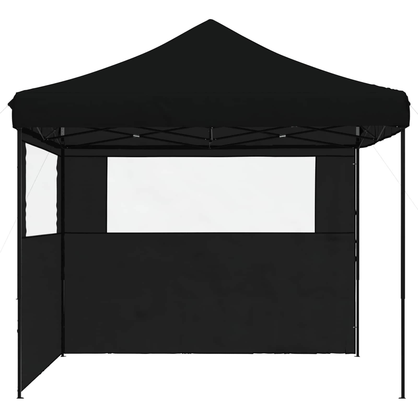 Σκηνή Πάρτυ Μαύρο 292 x 292 x 315 εκ Ύφασμα Όξφορντ - Pakobazaar